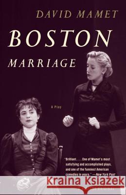 Boston Marriage David Mamet 9780375706653 Vintage Books USA