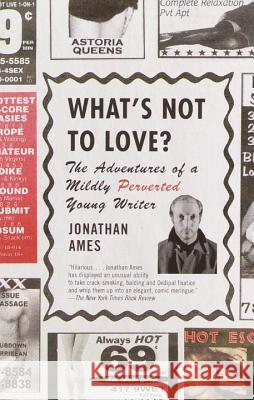 What's Not to Love?: The Adventures of a Mildly Perverted Young Writer Jonathan Ames 9780375726491 Vintage Books USA