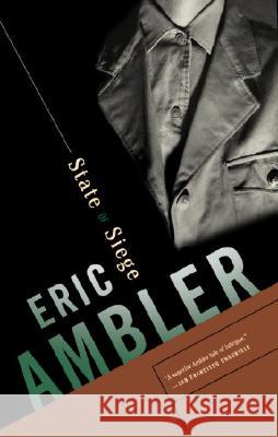 State of Siege: A Thriller Ambler                                   Eric Ambler 9780375726774 Vintage Books USA