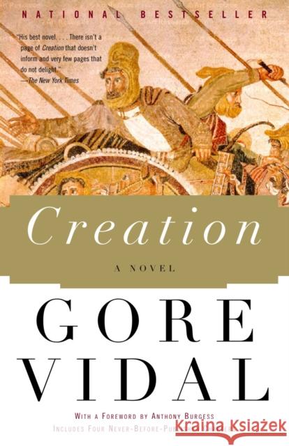 Creation Gore Vidal Anthony Burgess 9780375727054 Vintage Books USA