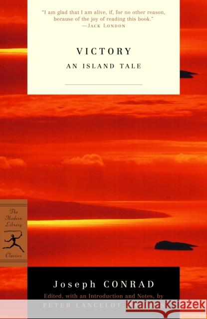 Victory: An Island Tale Joseph Conrad Peter Joseph Mallios 9780375759086