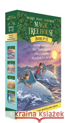 Magic Tree House Books 9-12 Boxed Set, 4 Teile : Dolphins at Daybreak, Ghost Town at Sundown, Lions at Lunchtime, Polar Bears Past Bedtime Mary Pope Osborne Salvatore Murdocca 9780375825538 Random House Books for Young Readers