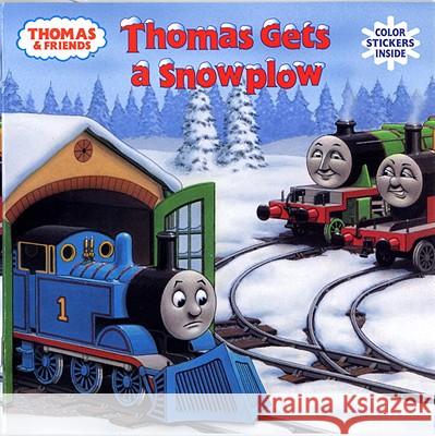 Thomas Gets a Snowplow [With Stickers] Richard Courtney 9780375827839 
