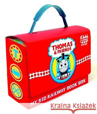 Thomas and Friends: My Red Railway Book Box (Thomas & Friends): Go, Train, Go!; Stop, Train, Stop!; A Crack in the Track!; And Blue Train, Green Train Awdry, W. 9780375843228 Random House Books for Young Readers