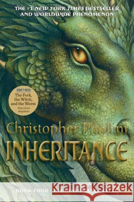 Inheritance: Book IV Paolini, Christopher 9780375846311
