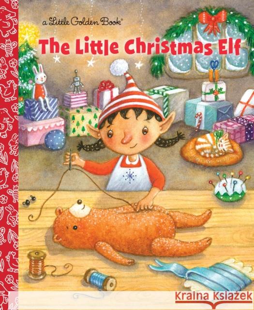 The Little Christmas Elf Nicole Smith Susan Mitchell 9780375873485 Golden Books