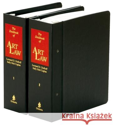 Deskbook of Art Law Leonard D. DuBoff, Christy King 9780379201574 Oxford University Press Inc