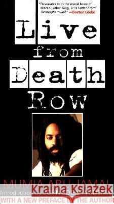Live from Death Row Mumia Abu-Jamal John Edgar Wideman 9780380727667 Harper Perennial