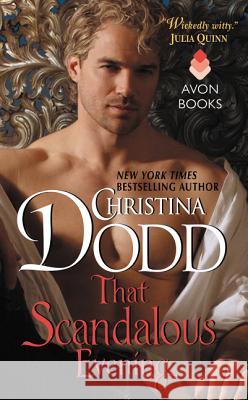 That Scandalous Evening: The Governess Brides Christina Dodd 9780380790913 Avon Books