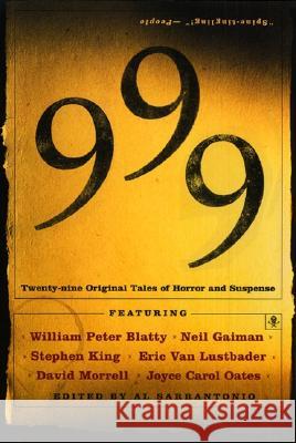 999: Twenty-Nine Original Tales of Horror and Suspense Al Sarrantonio 9780380805181 HarperCollins Publishers