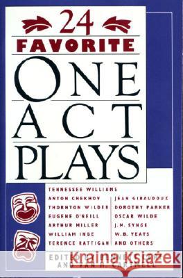 24 Favorite One Act Plays Van Cartwell Bennett A. Cerf Van H. Cartmell 9780385066174 