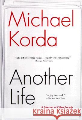 Another Life: A Memoir of Other People Michael Korda 9780385335072 Delta