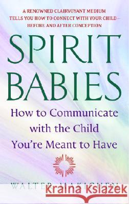 Spirit Babies: How to Communicate with the Child You're Meant to Have Walter Makichen 9780385338127 Delta
