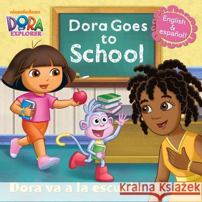 Dora Goes to School/Dora Va a la Escuela Random House                             MJ Illustrations 9780385374965 