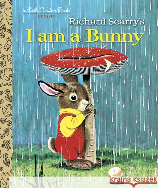I Am a Bunny Ole Risom Richard Scarry 9780385384759 Golden Books
