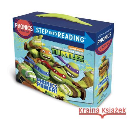Phonics Power! (Teenage Mutant Ninja Turtles): 12 Step Into Reading Books Liberts, Jennifer 9780385384827