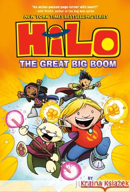 Hilo Book 3: The Great Big Boom: (A Graphic Novel)  9780385386203 Random House Books for Young Readers