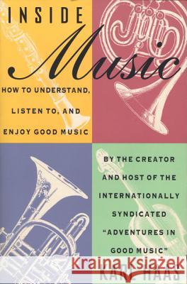 Inside Music: How to Understand, Listen To, and Enjoy Good Music Haas, Karl 9780385417747 Anchor Books