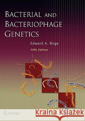 Bacterial and Bacteriophage Genetics Edward A. Birge 9780387239194 Springer