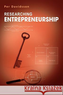 Researching Entrepreneurship Per Davidsson 9780387257013