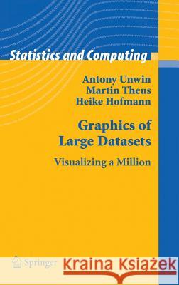 Graphics of Large Datasets: Visualizing a Million Unwin, Antony 9780387329062 Springer