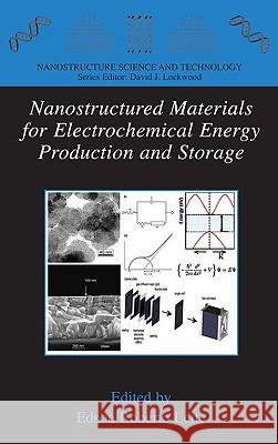 Nanostructured Materials for Electrochemical Energy Production and Storage Edson Roberto Leite 9780387493220 Springer