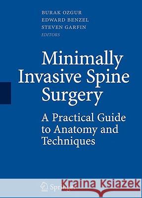 Minimally Invasive Spine Surgery: A Practical Guide to Anatomy and Techniques Ozgur, Burak 9780387898308 Springer