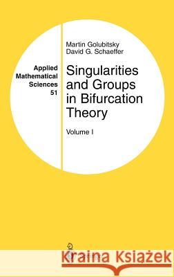 Singularities and Groups in Bifurcation Theory: Volume I Golubitsky, Martin 9780387909998 Springer