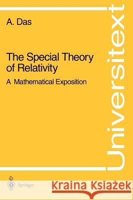 The Special Theory of Relativity Das, Anadijiban 9780387940427 Springer