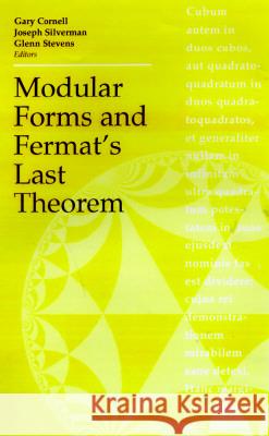 Modular Forms and Fermat's Last Theorem  9780387946092 Springer-Verlag New York Inc.