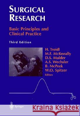 Surgical Research: Basic Principles and Clinical Practice Black, J. 9780387946993 Springer