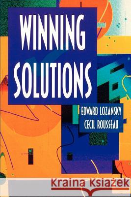 Winning Solutions Edward Lozansky E. Lozansky Cecil Rousseau 9780387947433 Springer