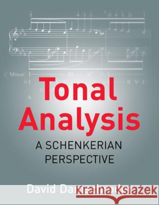 Tonal Analysis: A Schenkerian Perspective Damschroder, David 9780393283792 W. W. Norton & Company