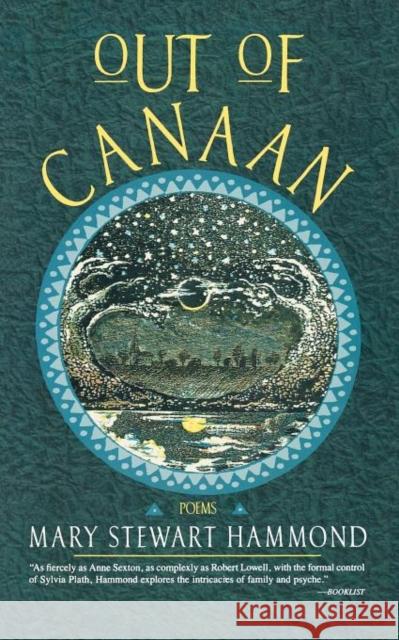 Out of Canaan: Poems Mary Stewart Hammond 9780393309393