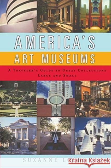 America's Art Museums: A Traveler's Guide to Great Collections Large and Small Suzanne Loebl 9780393320060 W. W. Norton & Company