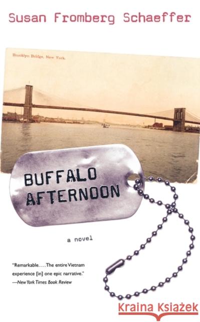 Buffalo Afternoon Schaeffer, Susan Fromberg 9780393325225 W. W. Norton & Company