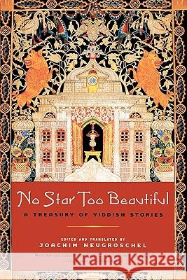 No Star Too Beautiful: Yiddish Stories from 1382 to the Present Joachim Neugroschel 9780393326178 W. W. Norton & Company