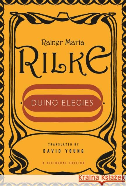 Duino Elegies Rainer Maria Rilke 9780393328844 0
