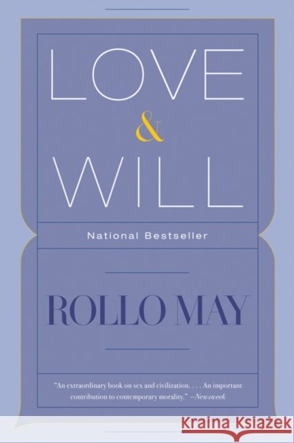 Love & Will Rollo May 9780393330052