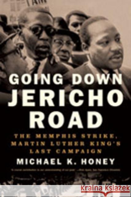 Going Down Jericho Road: The Memphis Strike, Martin Luther King's Last Campaign Honey, Michael K. 9780393330533