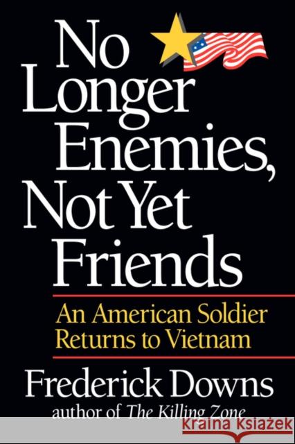 No Longer Enemies, Not Yet Friends: An American Soldier Returns to Vietnam Downs, Frederick 9780393331110