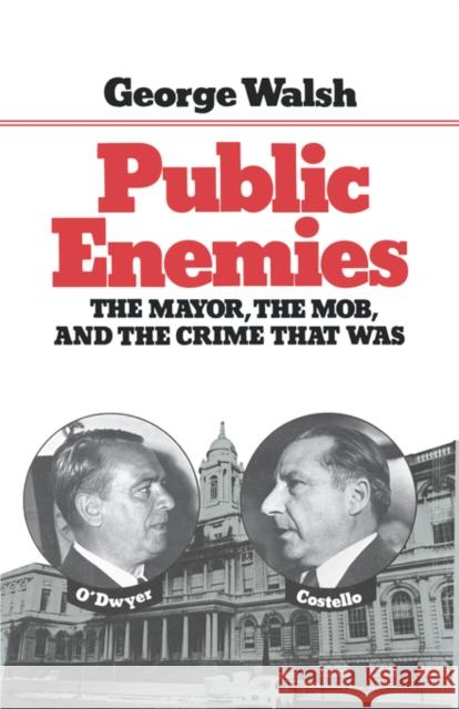 Public Enemies: The Mayor, the Mob, and the Crime That Was George Walsh 9780393334524