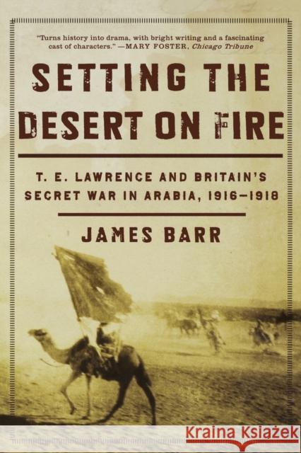 Setting the Desert on Fire: T.E. Lawrence and Britain's Secret War in Arabia, 1916-1918 James Barr 9780393335279 W. W. Norton & Company