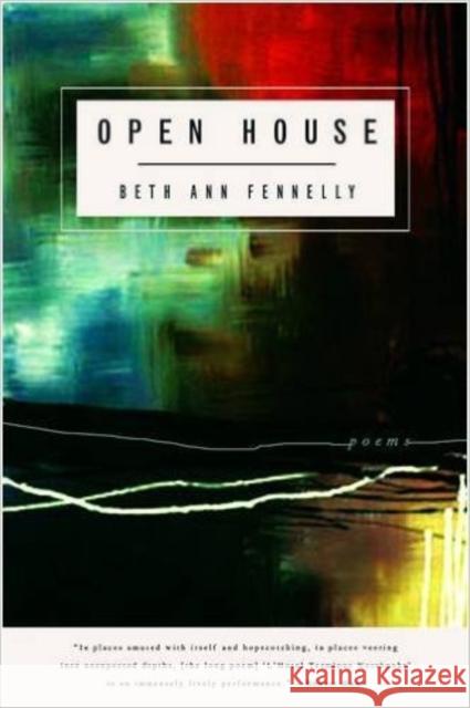 Open House: Poems Fennelly, Beth Ann 9780393336078 W. W. Norton & Company