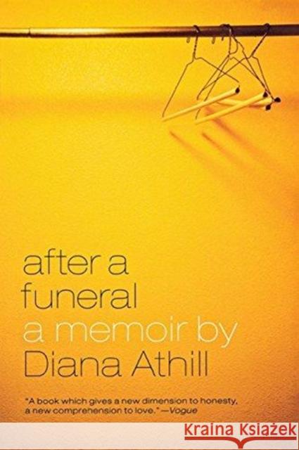 After a Funeral Athill, Diana 9780393338584 W. W. Norton & Company