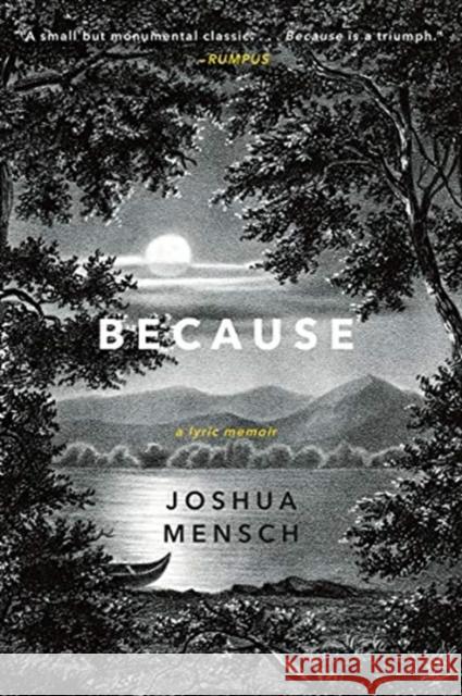 Because: A Lyric Memoir Joshua Mensch 9780393357646 W. W. Norton & Company