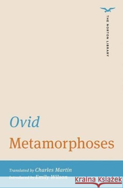 Metamorphoses Ovid 9780393427936