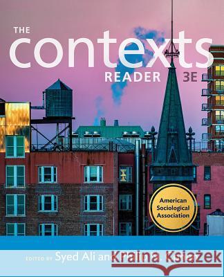 The Contexts Reader Syed Ali Philip N. Cohen 9780393639650 W. W. Norton & Company