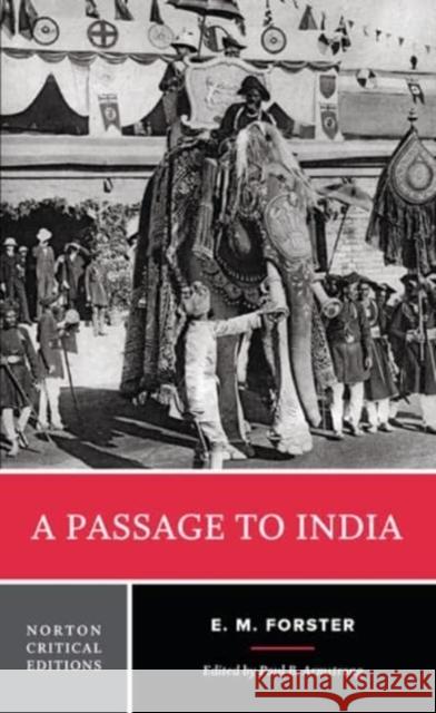 A Passage to India E. M. Forster Paul B. Armstrong 9780393655988 W. W. Norton & Company