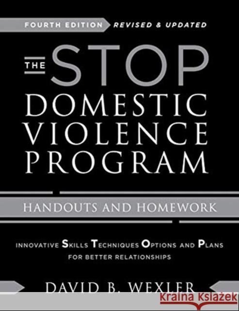 The Stop Program: Handouts and Homework David B. Wexler 9780393714593 W. W. Norton & Company